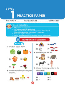 One for All Olympiads Previous Year Solved Papers Class 3 Reasoning For 2025 Exam