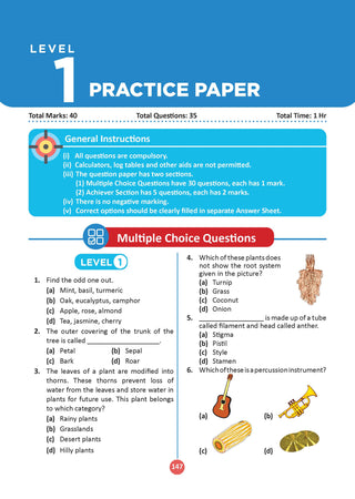 One For All Olympiads Class 4 Science Prep-Guide Book | Chapter-wise Previous Years' Solved Papers | Questions for SOF NSO & Other Olympiad Exams 2026 | With Sample Practice Papers & Oswaal.AI