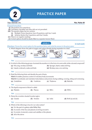 One For All Olympiads Workbook Class 7 Science | Questions for SOF NSO & Other Olympiad Exams 2026 | With Sample Practice Papers & Oswaal.AI