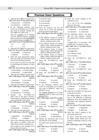 SSC General English 15 Years Question Bank | 4100+ MCQs Tier-1 Chapter-wise & Topic-wise | SSC CGL, CHSL, MTS, CPO | Previous Years 2011-2025 | For 2026 Exam