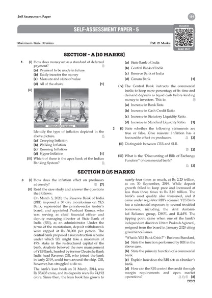 Class 10 ICSE Question Bank Economic Applications (2017-2026) | For 2027 Exam Chapter-wise & Topic-wise with Competency Based Questions | Includes 2026 Paper- fully solved | Self-Assessment Papers | Practice Papers