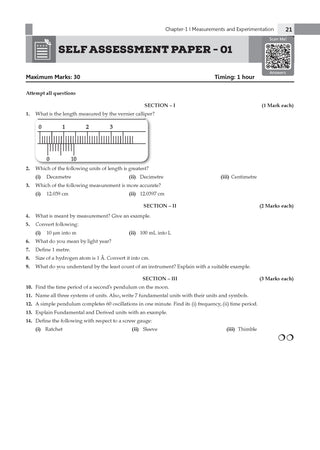 ICSE Question Bank Physics Class 9 For 2027 Exam | Chapter-wise & Topic-wise Revision Notes | Competency-focused Questions | Aligned with latest Syllabus & Exam Pattern