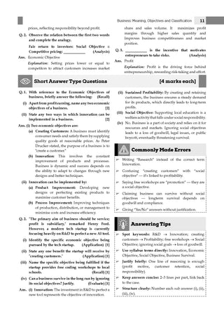 Class 11 ISC Business Studies Question Bank | Chapter-wise & Topic-wise with Competency Based Questions | For 2027 Exam | Self-Assessment Papers | Revision Notes