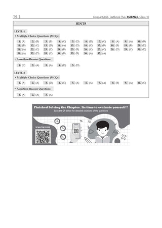 CBSE Textbook Plus (2022-2026) | Class 10| Science | Includes: 2026 Papers- fully solved | With Competency Focused Questions | For 2027 Exam | With oswaal.ai