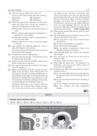 CBSE Textbook Plus (2022-2026) | Class 12 | English Core | Includes: 2026 Papers- fully solved | With Competency Focused Questions | For 2027 Exam | With oswaal.ai