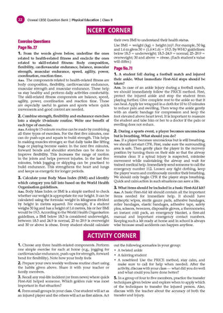 CBSE Class 9 Physical Education and Well-being Question Bank Chapter-wise & Topic-wise | Based on NCERT Textbook | Includes Summary, Competency-Based Question, Self-Assessment & Practice Papers