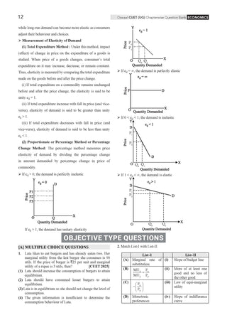 NTA CUET (UG) Chapter-wise Question Bank Economics For 2026 Exam (as per latest 27 Dec., notification) | PYQs & 700+ NCERT aligned MCQs |With Oswaal AI