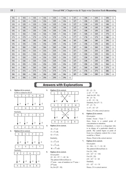 Oswaal SSC 15 Years Question Bank English Medium Set of 4 | Maths, English, GS & Reasoning 15000+ MCQs Tier-1 | SSC CGL, CHSL, MTS, CPO | Previous Years 2011-2025 | For 2026 Exam
