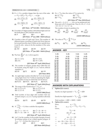 JEE Main 25 Years' (2002-2026) | Chapter-wise & Topic-wise Question Bank: Mathematics | Includes-Jan & Apr 2026 Papers Fully Solved | Latest Edition For 2027 Exam