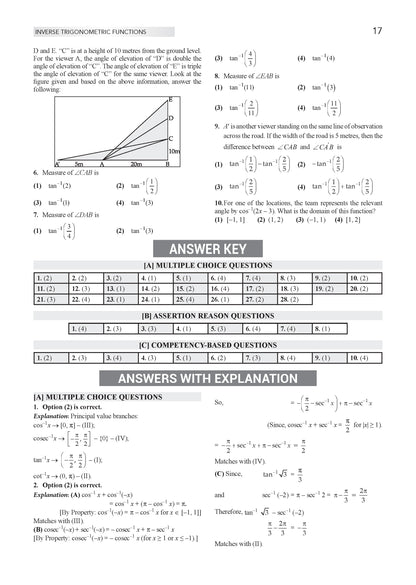 Oswaal NTA CUET (UG) Chapter-wise Solved Papers Question Bank | Mathematics | PYQs (2022–2026) NCERT aligned MCQs | With Solved Paper 2026 | For 2027 Exam | With Oswaal AI