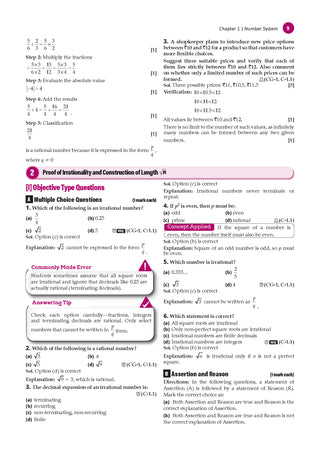 CBSE Mathematics Part-1 Question Bank Chapter-wise & Topic-wise Class 9 | Based on NCERT Textbook Ganita Manjari | Includes Summary, Competency-Based Question, Self-Assessment & Practice Papers