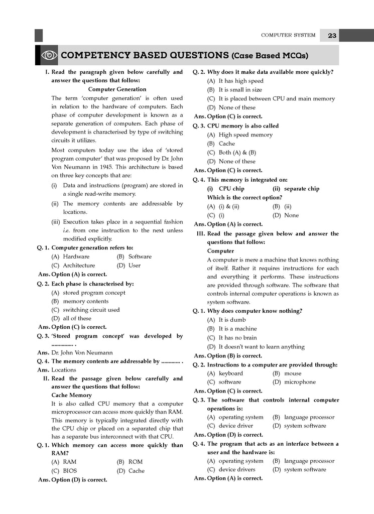 CBSE Question Bank Class 11 Informatics Practices For 2026 Exam