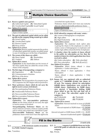 Karnataka II PUC Chapter-wise & Topic-wise Question Bank Class 12 Accountancy | 1550+ Questions, Revision Notes, Mind Maps, Mnemonics, Solved PYQs (2026–2017) | 2027 Board Exam | oswaal.ai