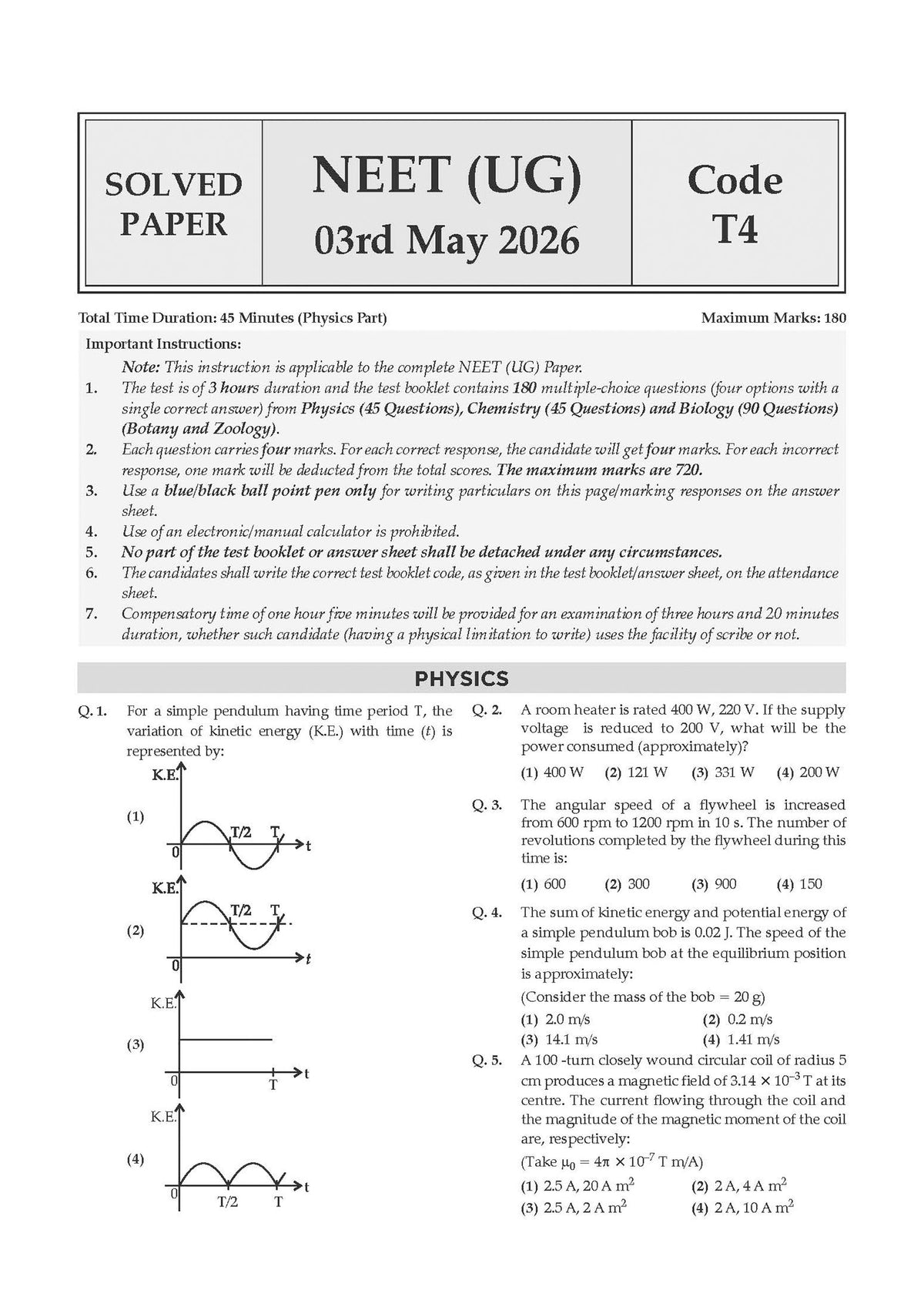 NEET (UG) 39 Years' Chapter-wise & Topic-wise Question Bank-Physics, Chemistry And Biology (Set of 3 Books) (1988-2026) | 3rd May and 21 June 2026 Paper Fully Solved | with Revision Notes | Oswaal AI