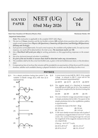 NEET 39 Years’ Chapter-wise & Topic-wise Question Bank-Physics (1988-2026) |3rd May 2026 Paper Fully Solved | With Revision Notes, Mind Maps & Mnemonics | Oswaal AI
