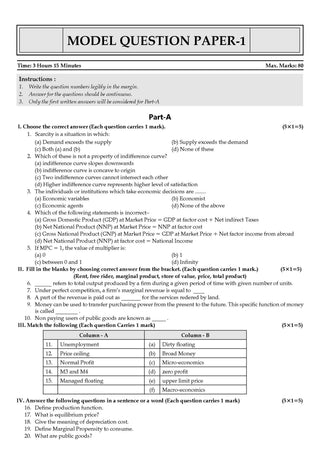 Karnataka II PUC Chapter-wise & Topic-wise Question Bank Class 12 Economics | 1550+ Questions, Revision Notes, Mind Maps, Mnemonics, Fully Solved PYQs (2026–2017) | 2027 Board Exam | oswaal.ai