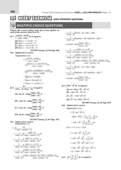 Oswaal CBSE & NCERT One for All Class 12 Mathematics (For 2027 Exam)