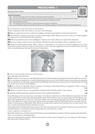 Class 10 ICSE Question Bank English Paper 1 ( (Language)(2017-2026) |For 2027 Exam Chapter-wise & Topic-wise with Competency Based Questions | Includes 2026 Paper- fully solved | Self-Assessment Papers | Practice Papers