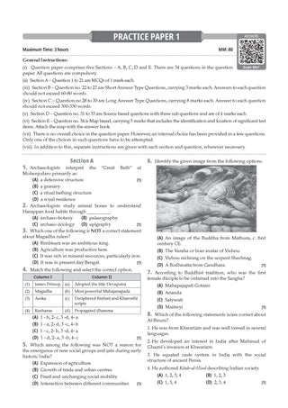 CBSE Class 12 History Question Bank | Chapter & Topic-wise Solved Papers (2017-2026) | Based on Latest Syllabus (April 2026) | Includes 2026 Papers | | For 2027 Exam