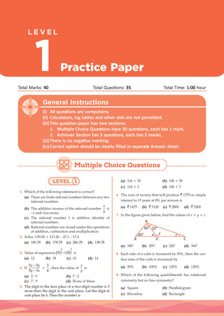 One For All Olympiad Chapter-wise Previous Years' Solved Papers, Prep-Guide Class 8 (Set of 6 Books) Maths, English, Science, Reasoning, Cyber & General Knowledge (For 2026 Exam)
