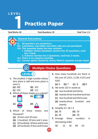 One for All Olympiads | Class 3 Maths, Science, GK | Chapter-wise Previous Years' Solved Papers | Prep-Guide With Level 1, 2 & Achievers Section (Set of 3 Books) For 2026 Exam