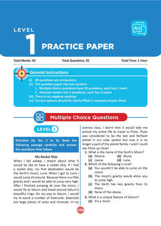 One For All Olympiads Class 5 English Prep-Guide Book | Chapter-wise Previous Years' Solved Papers | Questions for SOF IEO & Other Olympiad Exams 2026 | With Sample Practice Papers & Oswaal.AI