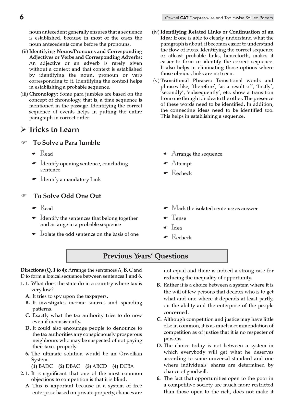 CAT (COMMON ADMISSION TEST) | 10 YEARS' | Chapter-wise & Topic-wise | Solved Papers | Question Bank | 2008 & 2017 - 2025 | (For 2026 Exam)