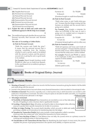 Oswaal Class 11 ISC Accounts Question Bank | Chapter-wise & Topic-wise with Competency Based Questions | For 2027 Exam | Self-Assessment Papers | Revision Notes