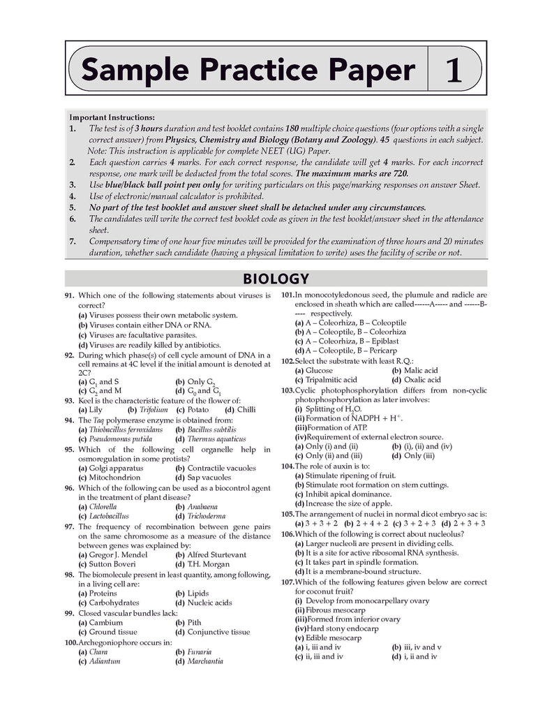 NEET (UG) 38 Years' Chapter-wise & Topic-wise Solved Papers Biology |(1988-2025) | For 2026 Exam