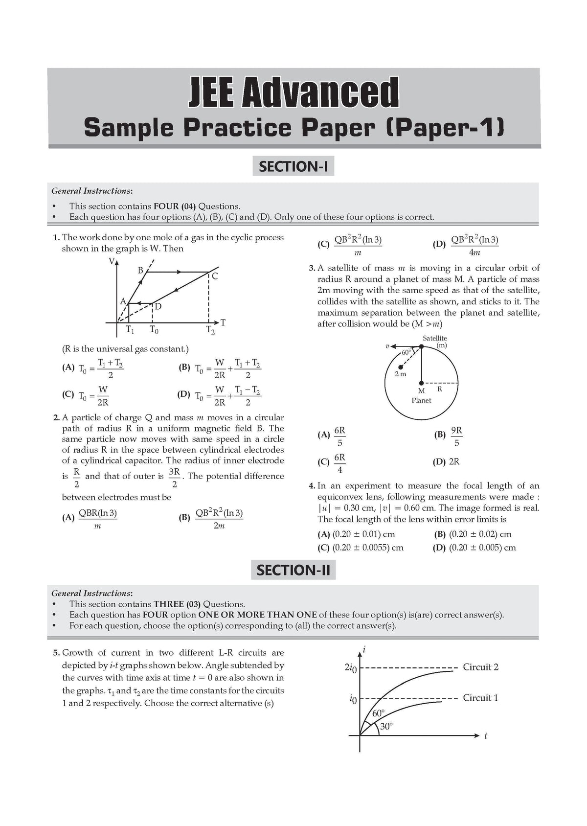JEE Main 25 Years'(2002-2026) & Advanced 49 Years' (1978-2026) | Chapter-wise & Topic-wise Question Bank: Physics (Set of 2 Books) | For 2027 Exams