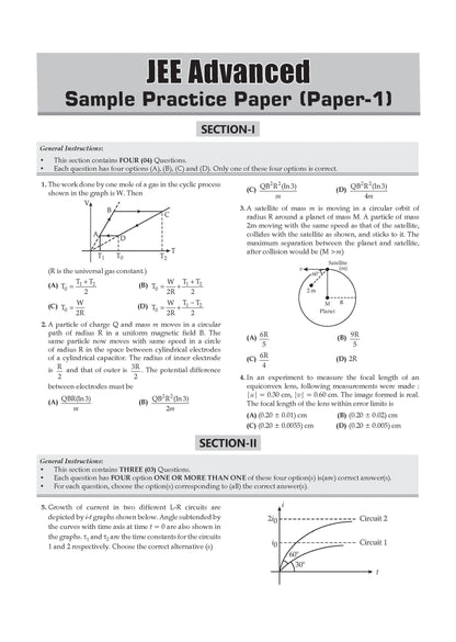 JEE Main 25 Years'(2002-2026) & Advanced 49 Years' (1978-2026) | Chapter-wise & Topic-wise Question Bank: Physics (Set of 2 Books) | For 2027 Exams