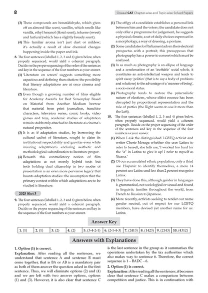 CAT (COMMON ADMISSION TEST) | 10 YEARS' | Chapter-wise & Topic-wise | Solved Papers | Question Bank | 2008 & 2017 - 2025 | (For 2026 Exam)