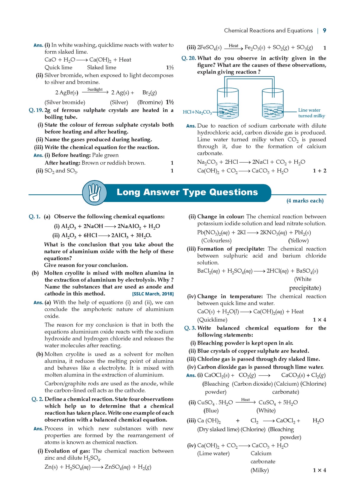 Karnataka Class 10 Science Chapterwise and Topicwise Question Bank Solved Papers 2017-2026 | For 2027 Exam | With Oswaal AI | SSLC