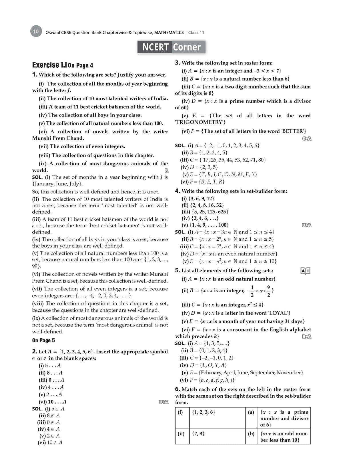 CBSE Class 11 Mathematics Question Bank | Chapter & Topic-wise Solved Papers (2017-2026) | Based on Latest Syllabus (April 2026) | Includes 2026 Papers | For 2027 Exam