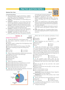 CBSE Question Bank Chapterwise and Topicwise SOLVED PAPERS Class 10 Social Science For Exam 2026