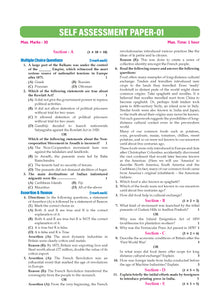 CBSE Question Bank Chapterwise and Topicwise SOLVED PAPERS Class 10 Social Science For Exam 2026