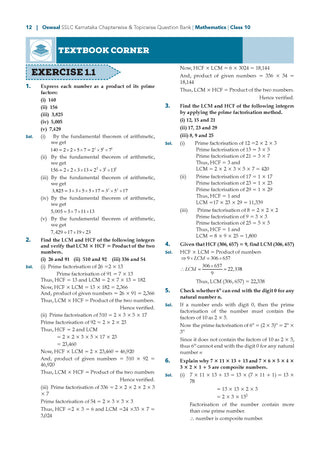 Karnataka Class 10 Mathematics Chapterwise and Topicwise Question Bank Solved Papers 2017-2026 | For 2027 Exam | With Oswaal AI