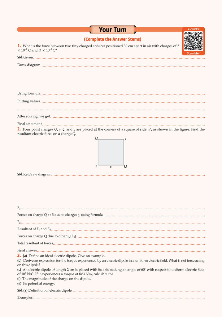 CBSE Question Bank Chapterwise and Topicwise SOLVED PAPERS Class 12 Physics For Exam 2026