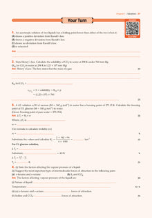 CBSE Question Bank Chapterwise and Topicwise SOLVED PAPERS Class 12 Chemistry For Exam 2026