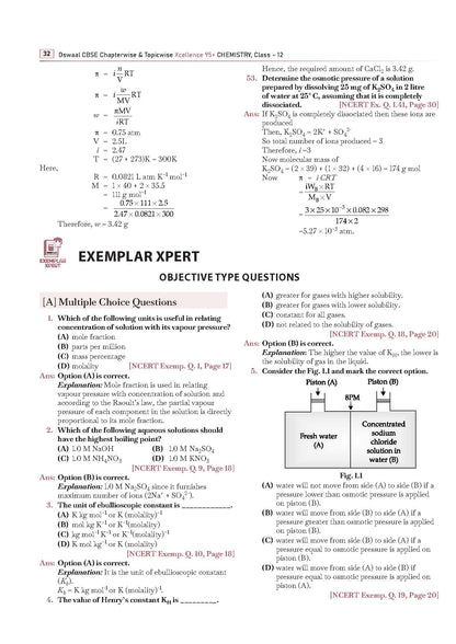 CBSE Xcellence 95+ | Class 12: Chemistry | Includes 2026 Board Paper | Mind Map, Revision Notes and Mnemonics | For 2027 Exam