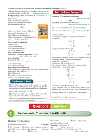 CBSE Class 10 Mathematics (Standard) Question Bank | Chapter & Topic-wise Solved Papers (2017-2026) | Based on Latest Syllabus (April 2026) | Includes 2026 Papers | | For 2027 Exam