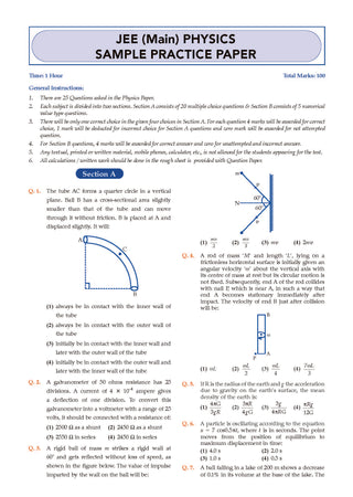 NCERT JEE (Main) FLEX | Chapter-wise & Topic-wise NCERT Objective Question Bank – Physics| Includes-Jan & Apr 2026 Fully Solved Papers| Latest Edition for 2027 Exam |With Oswaal AI