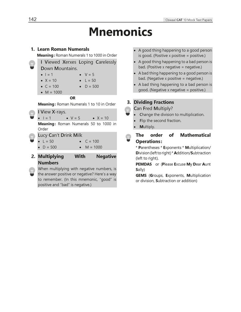 CAT (COMMON ADMISSION TEST) | 10 Mock Test Papers | For 2025 Exam