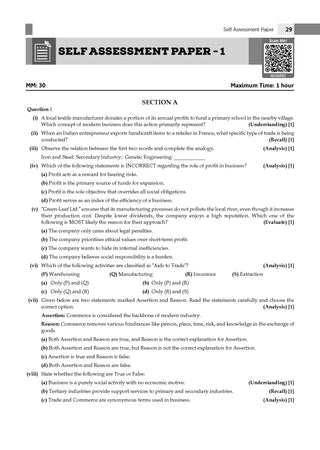 Class 11 ISC Business Studies Question Bank | Chapter-wise & Topic-wise with Competency Based Questions | For 2027 Exam | Self-Assessment Papers | Revision Notes
