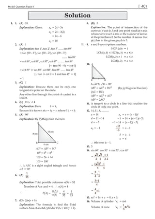 Karnataka SSLC Chapterwise and Topicwise Question Bank Solved Papers (2017 - 2026) | Class 10|  Mathematics English Medium | Includes 2026 Paper – Fully solved | For 2027 Exam | With oswaal.ai