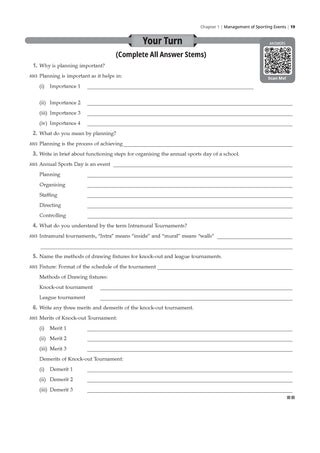 CBSE Class 12 Physical Education Question Bank | Chapter & Topic-wise Solved Papers (2017-2026) | Based on Latest Syllabus (April 2026) | Includes 2026 Papers | | For 2027 Exam