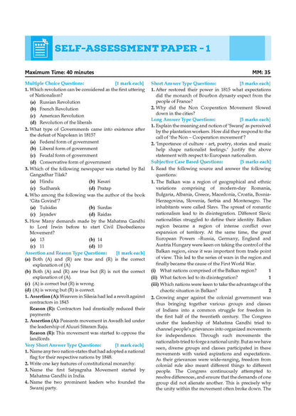 CBSE & NCERT One for All Class 10 Social Science (For 2027 Exam)