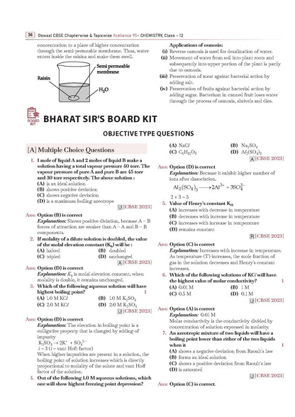 CBSE Xcellence 95+ | Class 12: Chemistry | Includes 2026 Board Paper | Mind Map, Revision Notes and Mnemonics | For 2027 Exam