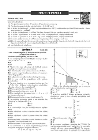 CBSE Class 12 Applied Mathematics Question Bank | Chapter & Topic-wise Solved Papers (2017–2026) | Based on Latest Syllabus (2 April 2026) | Includes 2026 Papers | Mind Maps & Revision Notes | For 2027 Exam