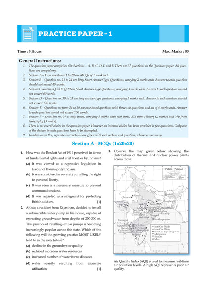 CBSE & NCERT One for All Class 10 Social Science (For 2027 Exam)